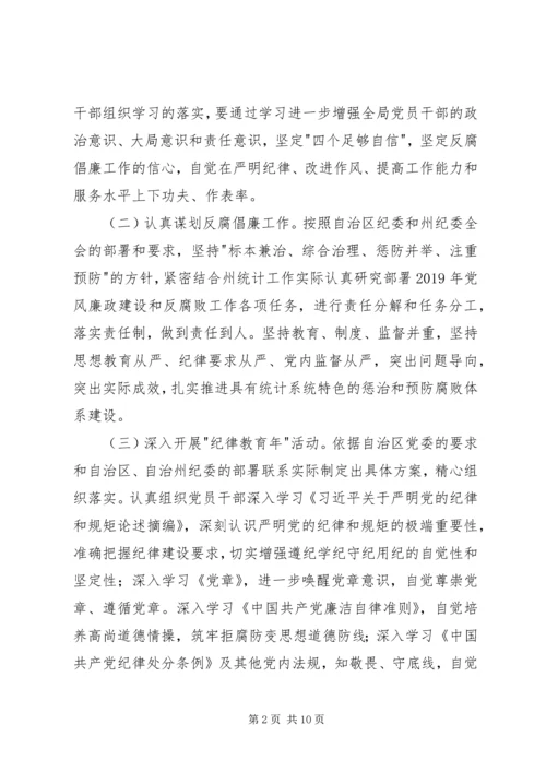 统计局党风廉政建设和反腐败工作计划 (2).docx