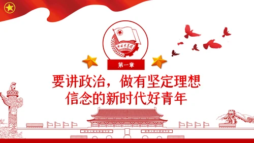 怀揣新时代重任争做新时代好青年PPT党课