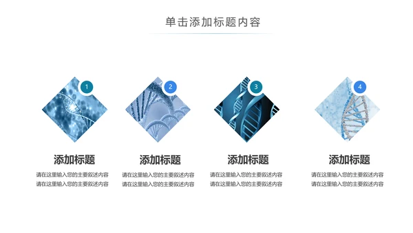 生物化学医疗医学基因DNA学术研究PPT