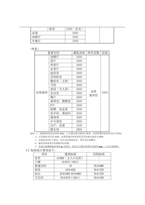 酒店设计要求及指引.docx