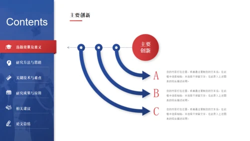 大学生高校院士毕业论文开题答辩通用PPT