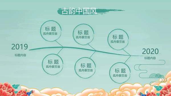 中国风年货节促销营销策划方案PPT模板