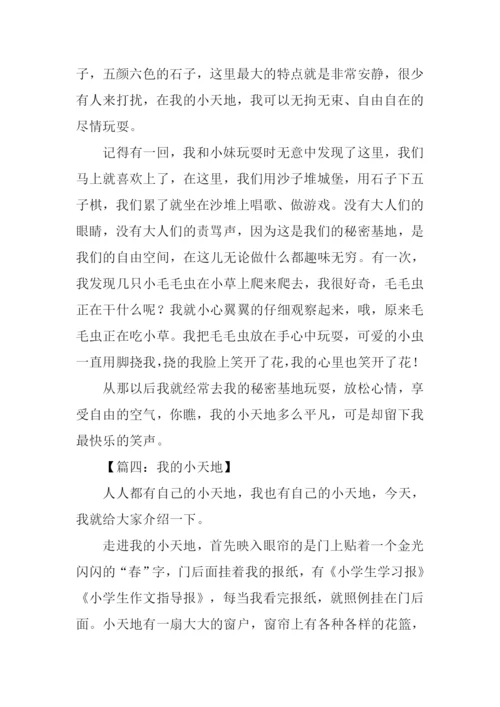 小学作文我的小天地.docx
