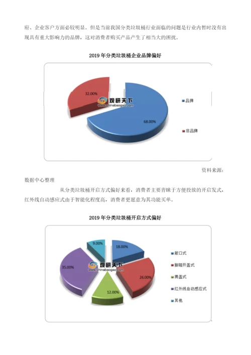 市场需求旺盛我国分类垃圾桶产销持续增长消费者更关注功能、价格.docx