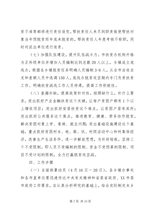 脱贫攻坚突出问题集中整改方案.docx