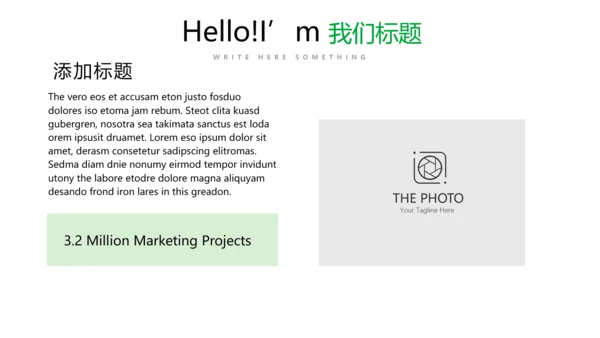 绿色公司产品介绍宣传通用PPT动态模板