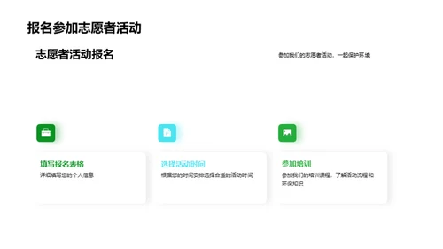 绿色生活，从我做起