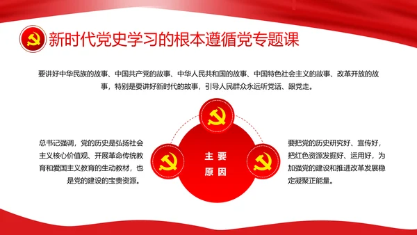 新时代教学党史百年辉煌PPT党课