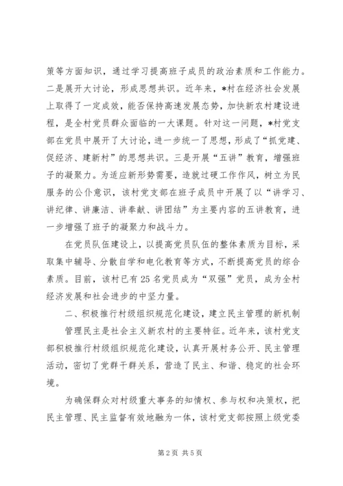 村党支部事迹材料 (3).docx