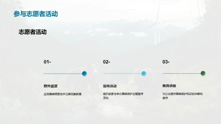 拯救黑熊：生态守望行动