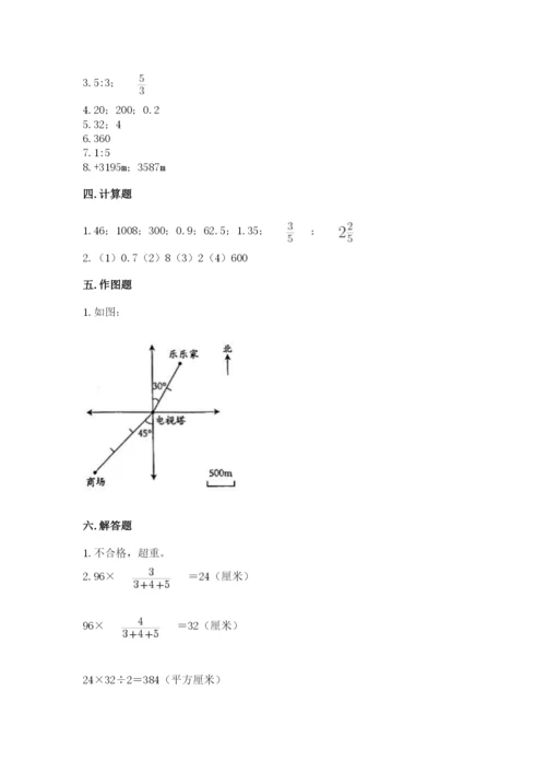 小升初六年级期末测试卷及完整答案【典优】.docx