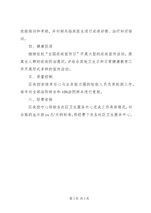 疟疾监测工作计划范文.docx