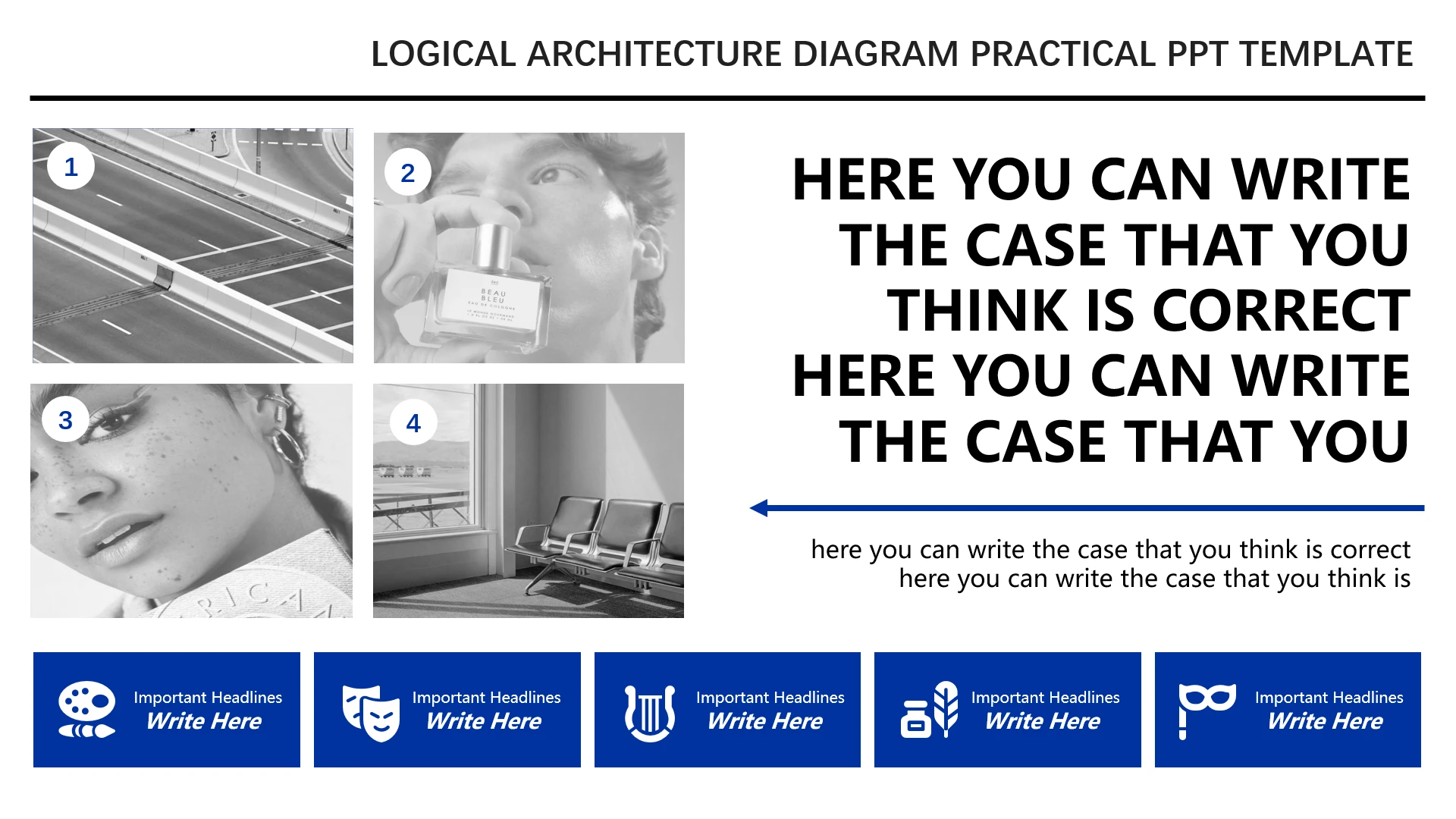 蓝色可视化数据逻辑图表英文版产品数据分析