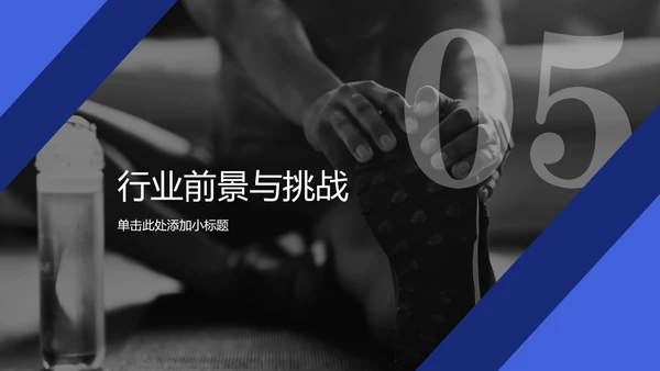 蓝黑色简约风运动康复师职业简介