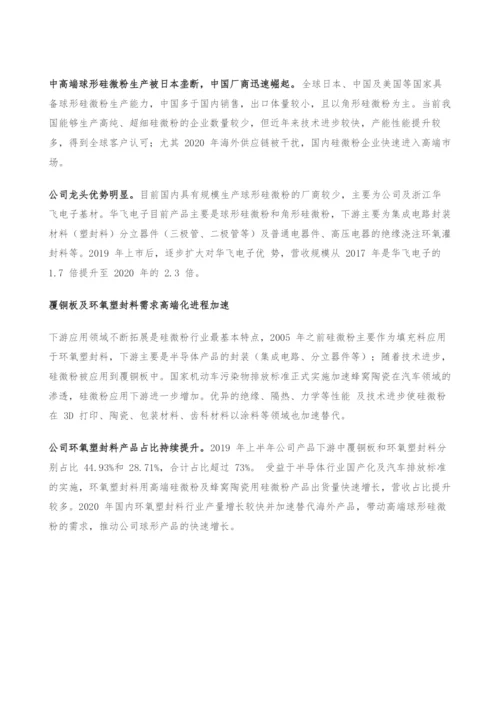 瑞联新材公司深度报告-绝对龙头引领高端硅微粉国产化.docx