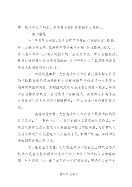 大型商业综合体消防安全承诺书.docx