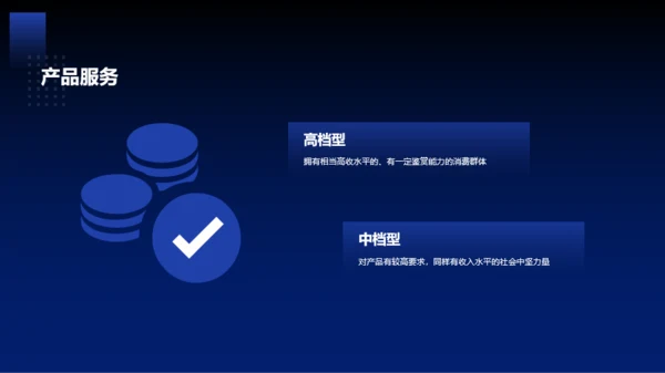 蓝色商务商业融资计划书PPT案例