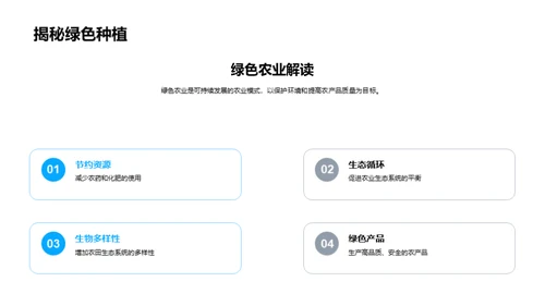 绿色农业投资策略