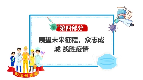 致敬劳动者坚守抗疫一线通用PPT课件