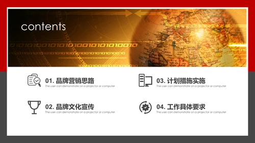 企业商务营销策划战略通用PPT模板