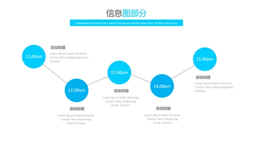 蓝色简洁创意版式公司简介商务PPT模板