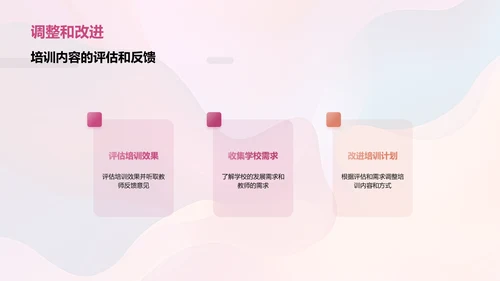 教师培训计划