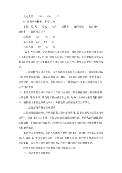 有限责任公司财务管理核心制度.docx