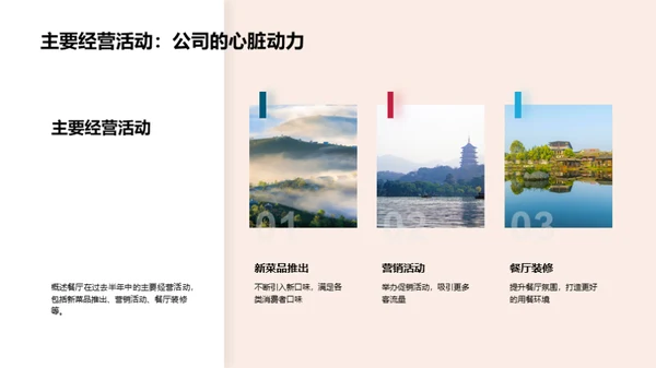 半年餐饮业绩回顾