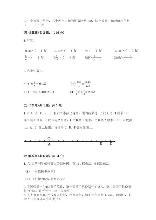 兰州市小升初数学测试卷新版.docx