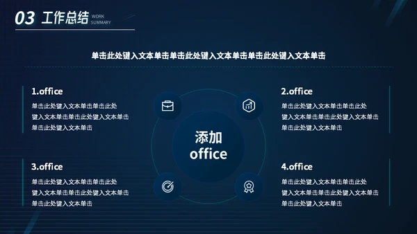 金融经济投资K线图项目年中工作汇报通用PPT模板