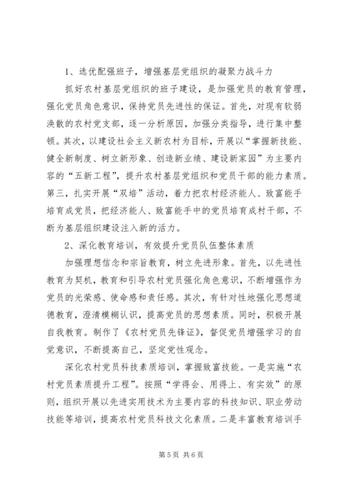 新农村建设中农村党员角色定位问题的调查和思考 (2).docx