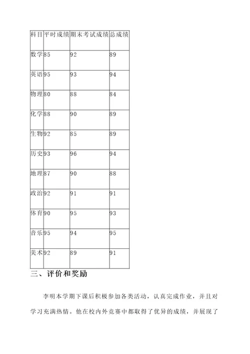 邮件合并word成绩通知单