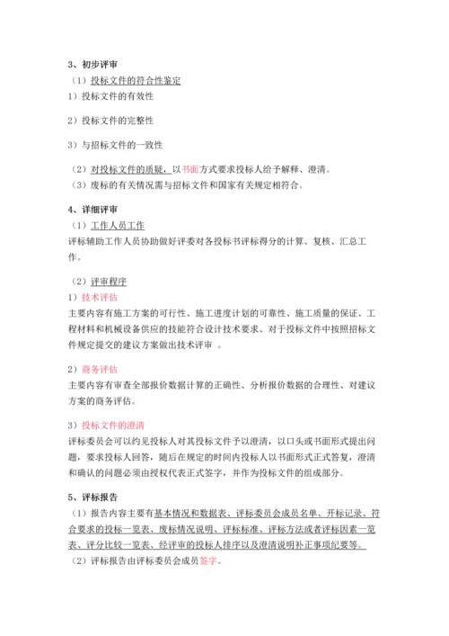 最完整的招投标流程.docx