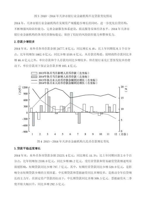 天津金融机构发展研究.docx