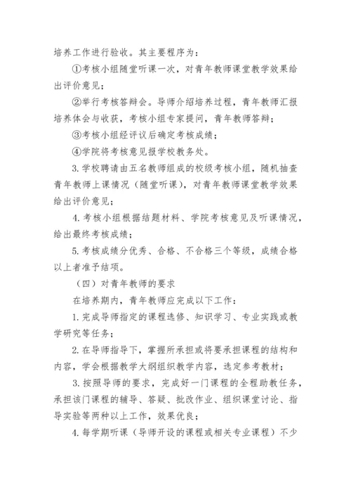 大学教师个人培养计划.docx