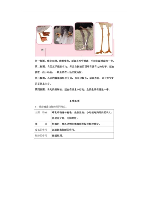 2020秋新苏教版小学科学四年级上册知识点梳理归纳、总结、汇总-(2017版).docx