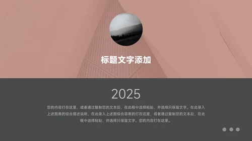 红色深色沉稳公司部门培训PPT模板