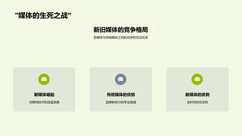 新媒体时代冲击