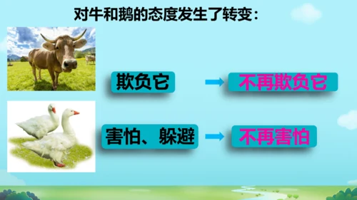 18 牛和鹅   课件