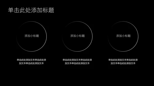 黑色质感科技风职业规划PPT模板