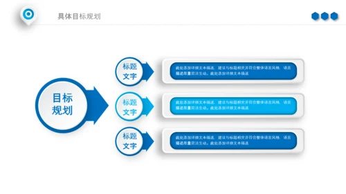 蓝色工作汇报述职年终总结PPT