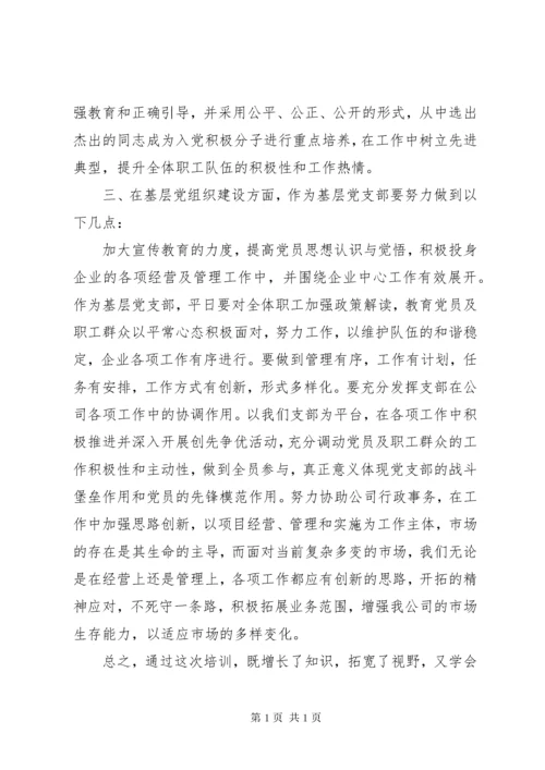 党支部书记培训心得体会3篇.docx