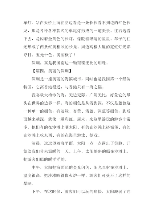 美丽的深圳作文.docx