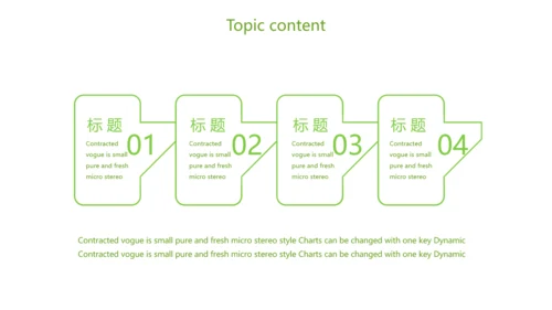 绿色健康猪肉动态PPT模板