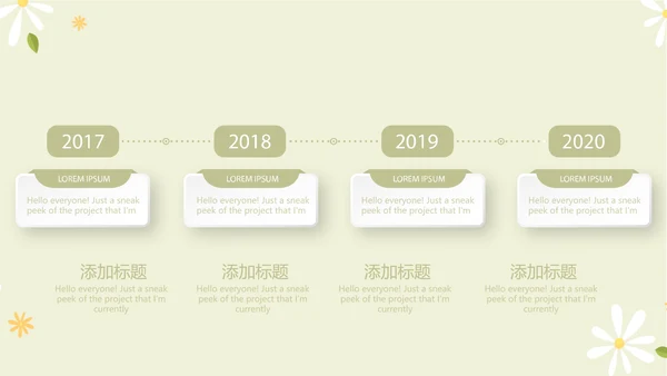 绿色小清新孕期心理保健动态PPT
