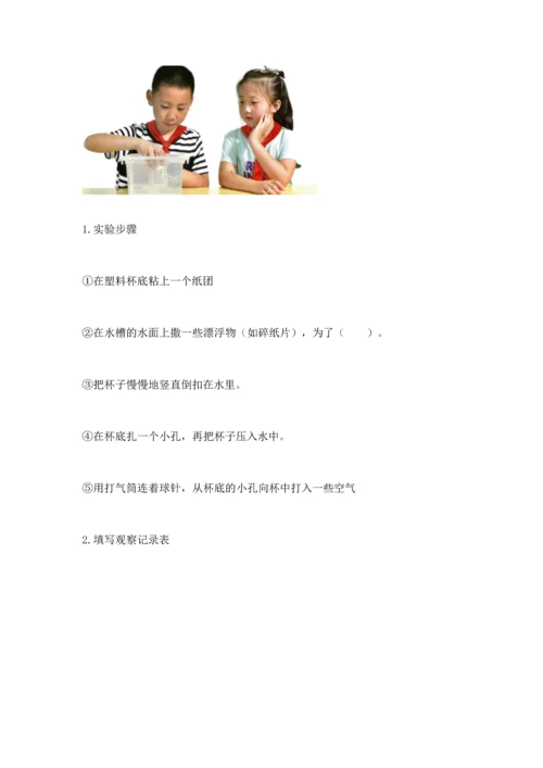 教科版三年级上册科学期末测试卷（考点梳理）.docx