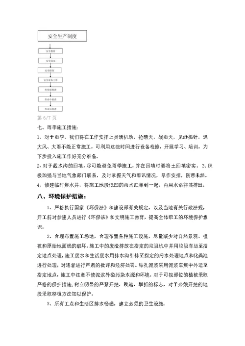 艾坝隧道右幅洞口截水沟施工方案