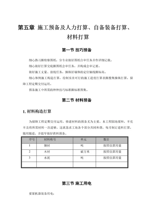 2022年建筑行业中小项目及零星维修工程施工组织设计方案.docx