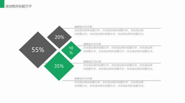唯美文艺小清新工作汇报通用PPT模板