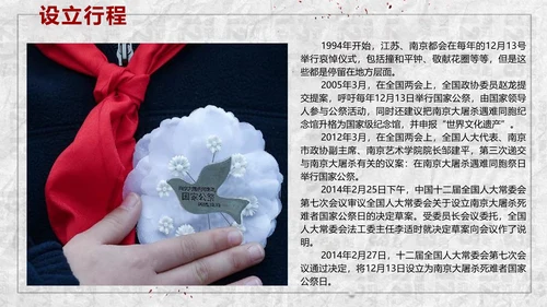 国家公祭日悼念活动PPT课件